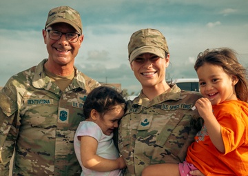 Chief Master Sgt. of the Space Force Visits Buckley SFB