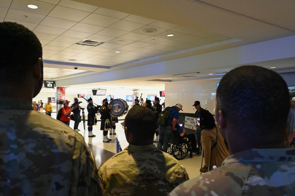 Vietnam and Korean War Veterans Welcomed Home by Community