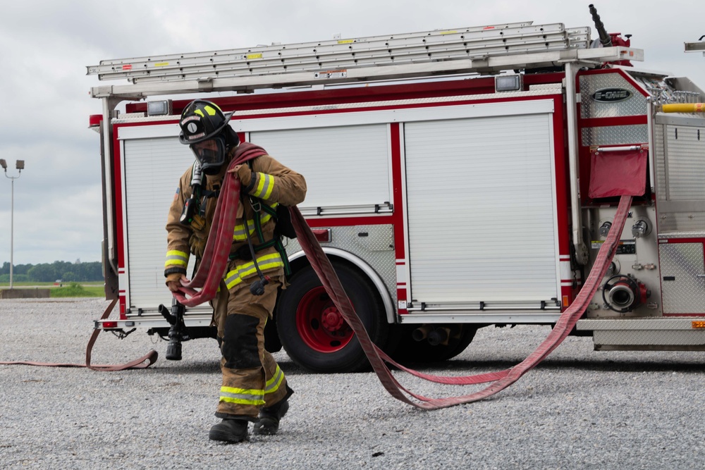 Maxwell Fire Department trains for success