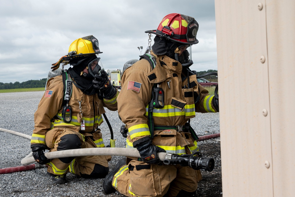 Maxwell Fire Department trains  for success