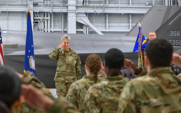 354th MDG Holds Change of Command