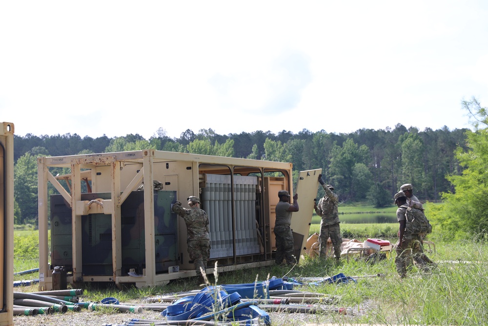 From Mud to Mission Ready: Alabama Guard Unit Turns Murky Water Into Liquid Gold