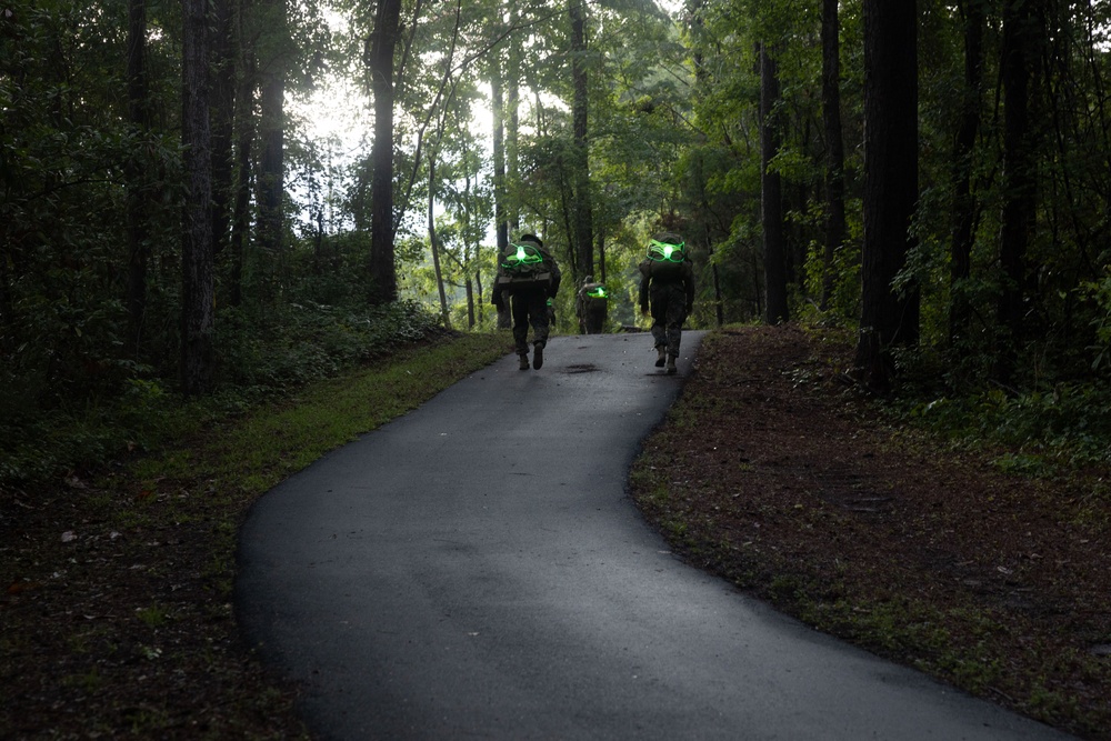 Headquarters and Service Battalion 10 km Hike