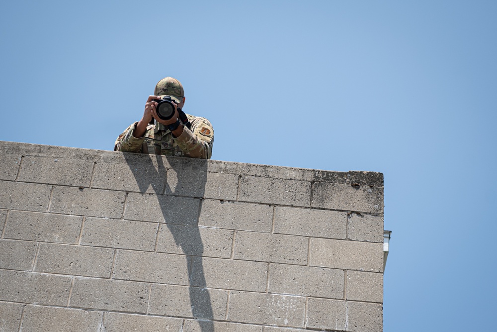 156th CRG and 182AW train together at Sentry North