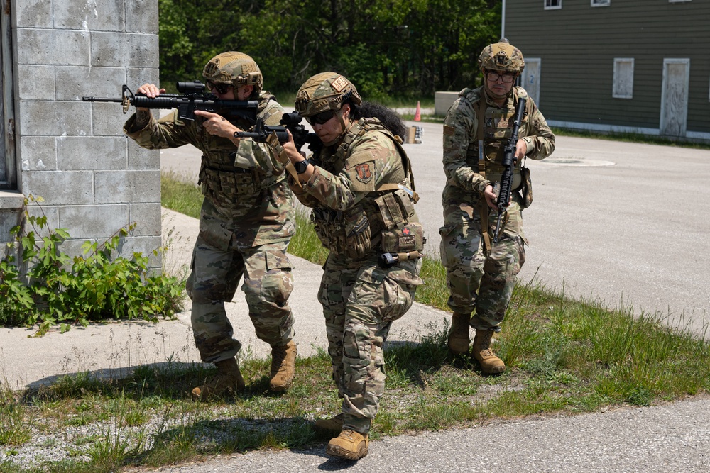 156th CRG and 182AW train together at Sentry North