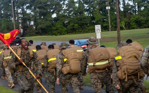 Headquarters and Service Battalion 10 km Hike