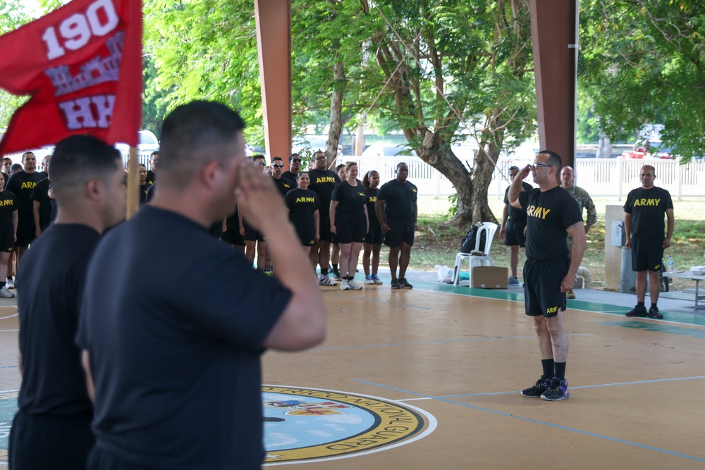 101st Troop Command Conducts MWR Morale Day