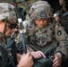 Iowa Army National Guard Soldiers prepare radio