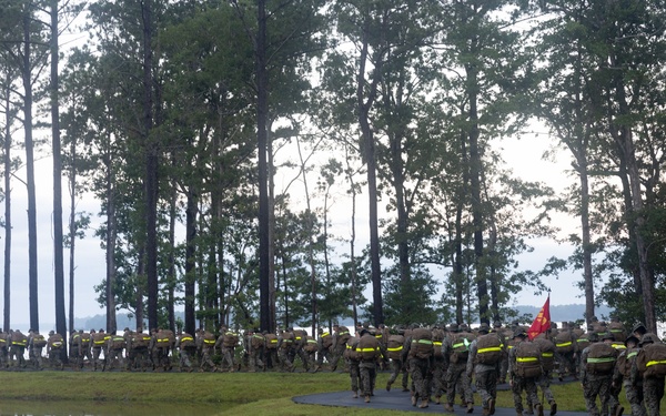 Headquarters and Service Battalion 10 km Hike