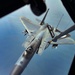 101st Air Refueling Wing KC-135 Refuels 104th Fighter Wing F-15