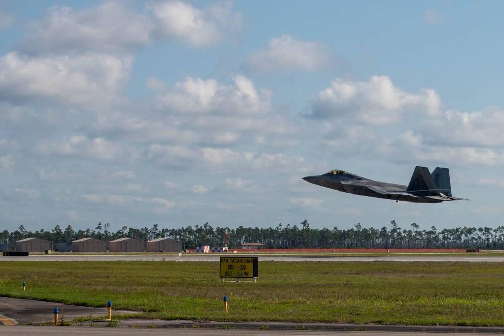 Units participate in air combat training during Checkered Flag 25-2