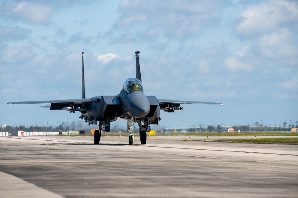 Units participate in air combat training during Checkered Flag 25-2