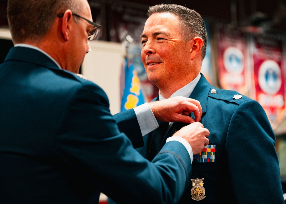 90th Civil Engineer Squadron Change of Command