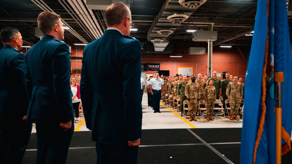 90th Civil Engineer Squadron Change of Command