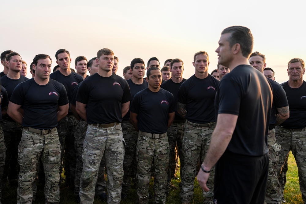 SD Participates in Troop PT on Omaha Beach, Meets with UK and French Counterparts, Delivers Remarks at D-Day Ceremonies