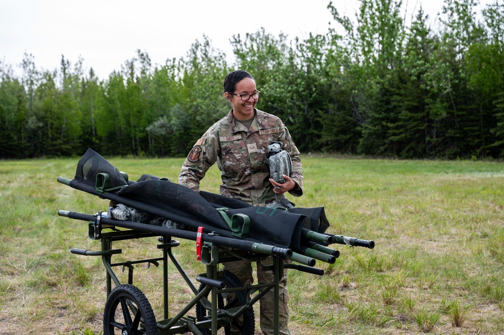 JBER Airmen assigned to the 3rd Air Expeditionary Wing participate in exercise Tropic Tundra