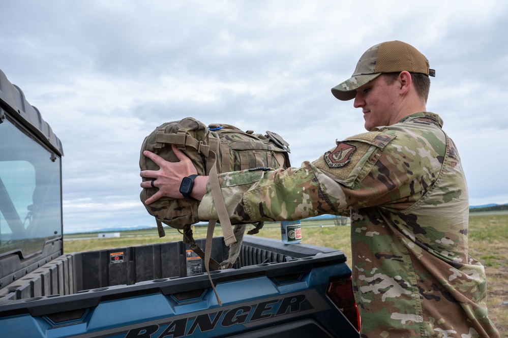 JBER Airmen assigned to the 3rd Air Expeditionary Wing participate in exercise Tropic Tundra