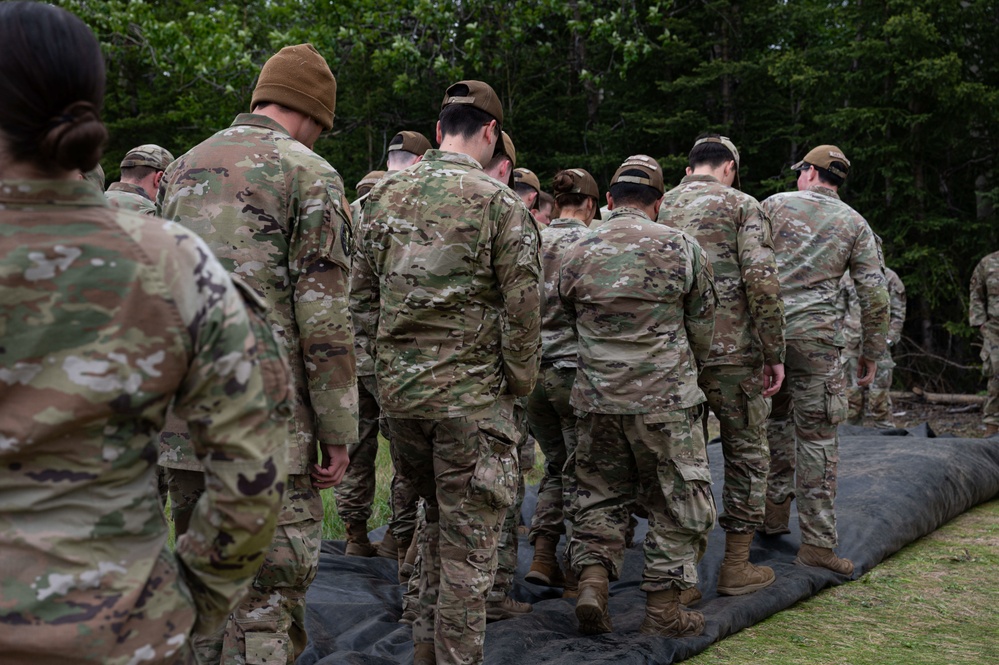 JBER Airmen assigned to the 3rd Air Expeditionary Wing participate in exercise Tropic Tundra