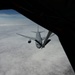 F-16, KC-46 aerial refueling