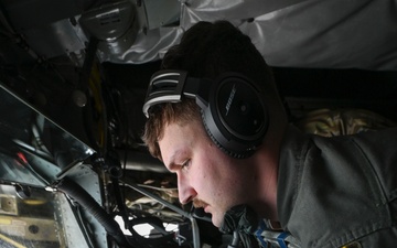 F-16, KC-46 aerial refueling