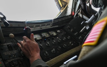 F-16, KC-46 aerial refueling