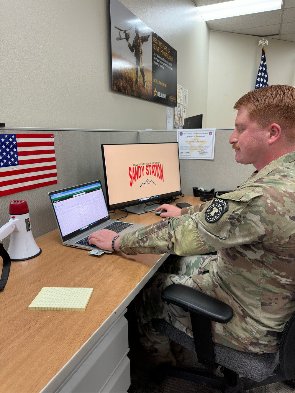 Sandy Army Recruiting Station NCO