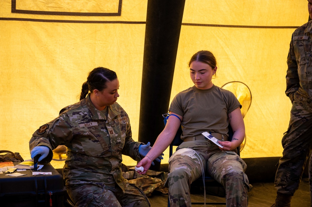 JBER Airmen assigned to the 3rd Air Expeditionary Wing participate in exercise Tropic Tundra