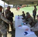 Chief of Army Reserve Re-enlists Soldiers at Mojave Falcon