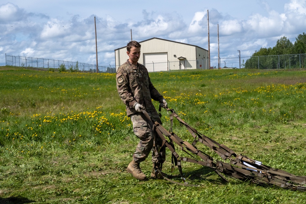 JBER Airmen assigned to the 3rd Air Expeditionary Wing participate in exercise TROPIC TUNDRA