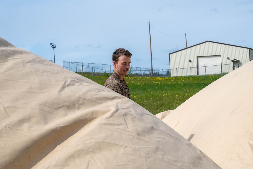 JBER Airmen assigned to the 3rd Air Expeditionary Wing participate in exercise TROPIC TUNDRA
