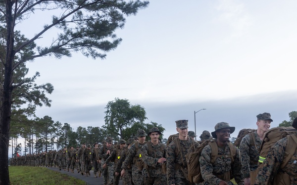 Headquarters and Service Battalion 10 km Hike