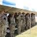 Chief of Army Reserve Re-enlists Soldiers at Mojave Falcon