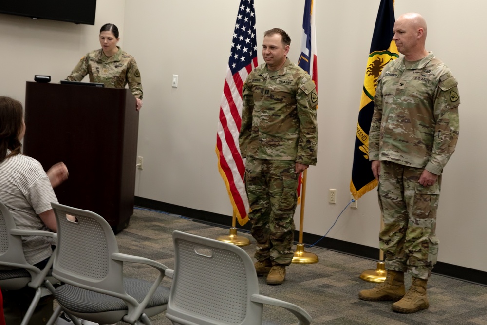 Major Jeremiah Cowan Promotion