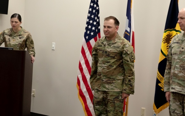 Major Jeremiah Cowan Promotion