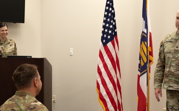 Major Jeremiah Cowan Promotion