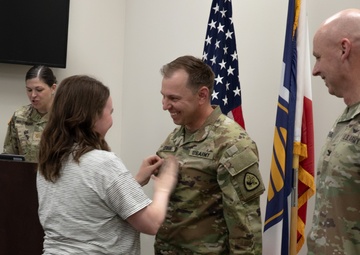 Major Jeremiah Cowan Promotion