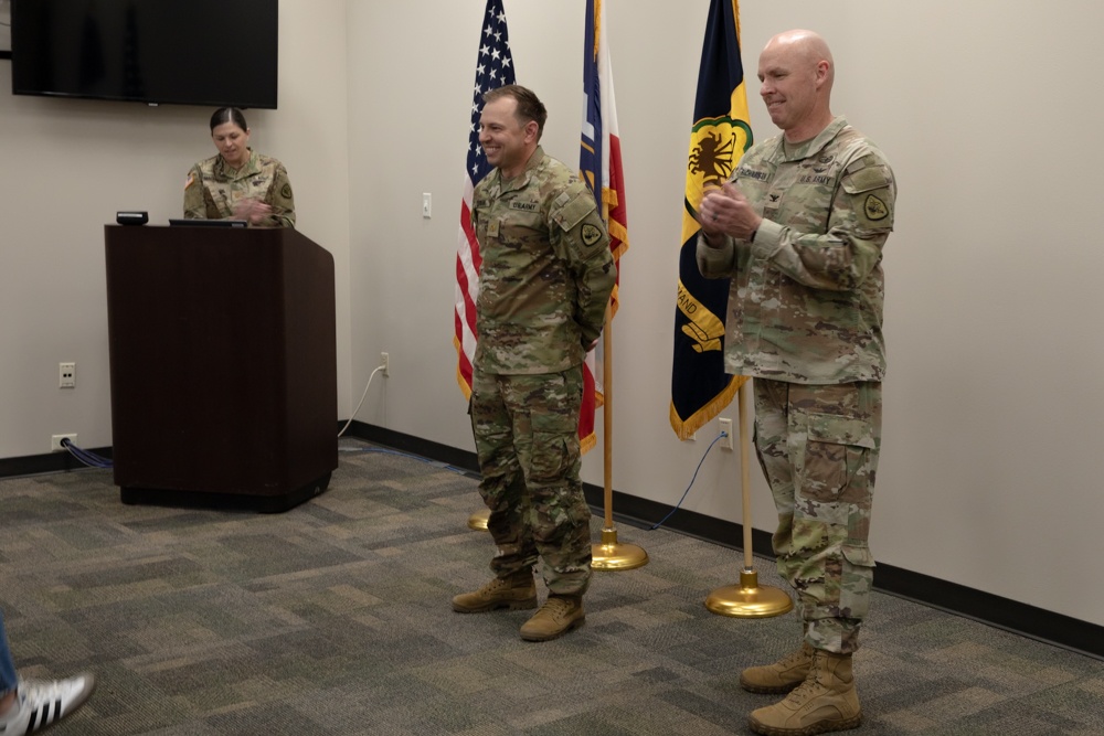 Major Jeremiah Cowan Promotion