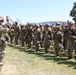 Chief of Army Reserve Re-enlists Soldiers at Mojave Falcon