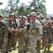 Chief of Army Reserve Re-enlists Soldiers at Mojave Falcon
