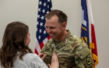 Maj. Jeremiah Cowan Promotion Ceremony