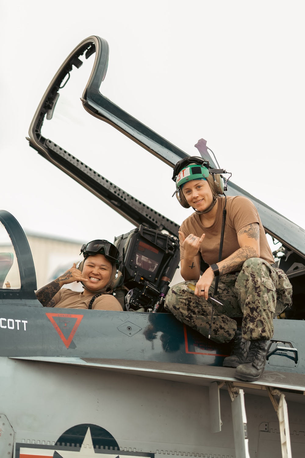 Blue Blasters conduct maintenance