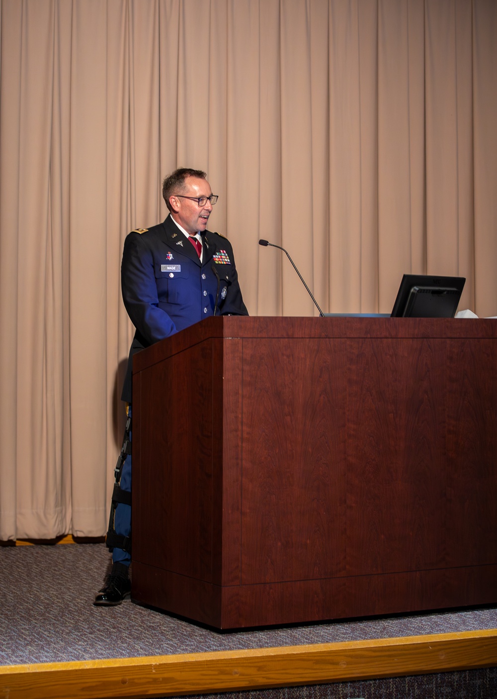 Maj. Andy Wade Retirement Ceremony