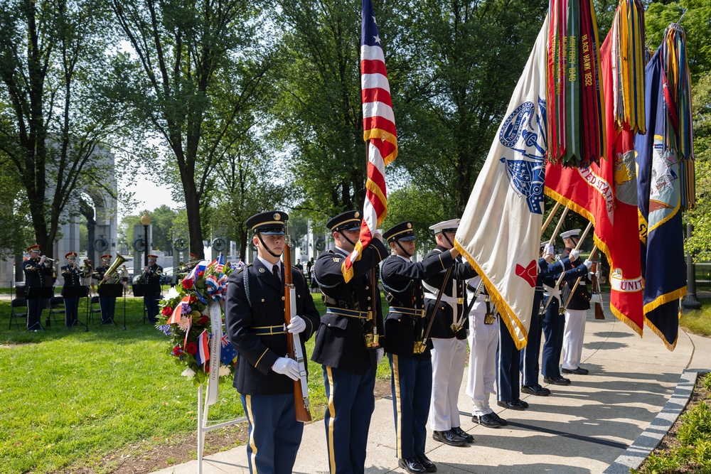 81st D-Day Commemoration Ceremony at WWII Memorial