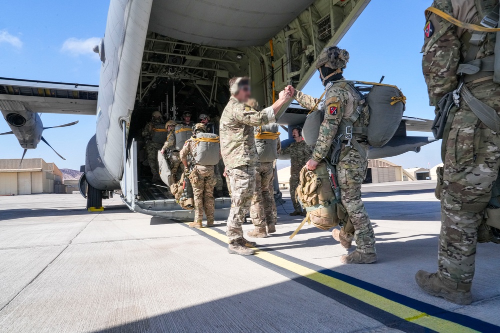 Chilean Paracaidistas Static Line Jump