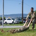 He Ain't Heavy, He's my Brother: Airmen demonstrate various patient carry techniques during TCCC training