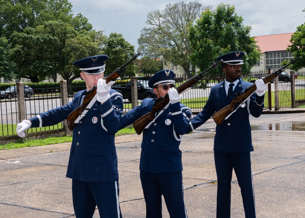 Maxwell Honor Guard: Practice Makes Perfect