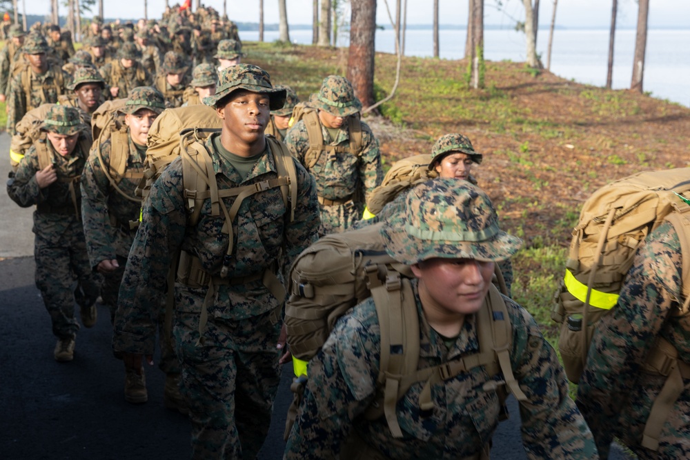 Headquarters and Service Battalion 10 km Hike