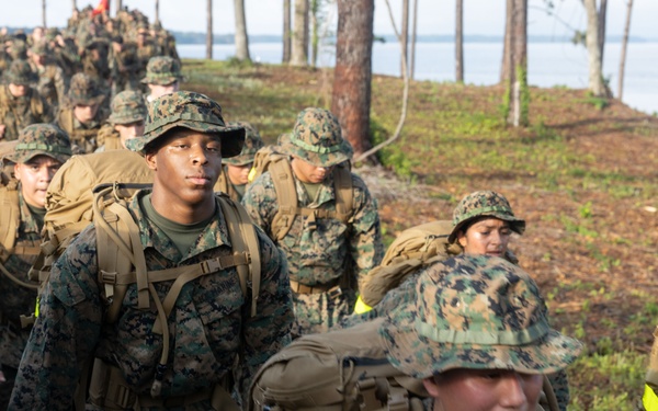 Headquarters and Service Battalion 10 km Hike