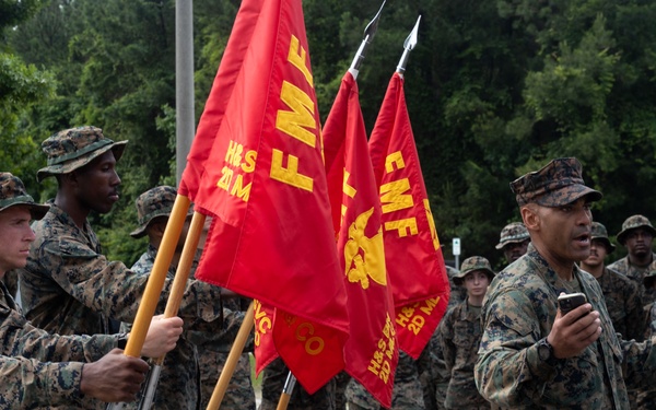 Headquarters and Service Battalion 10 km Hike