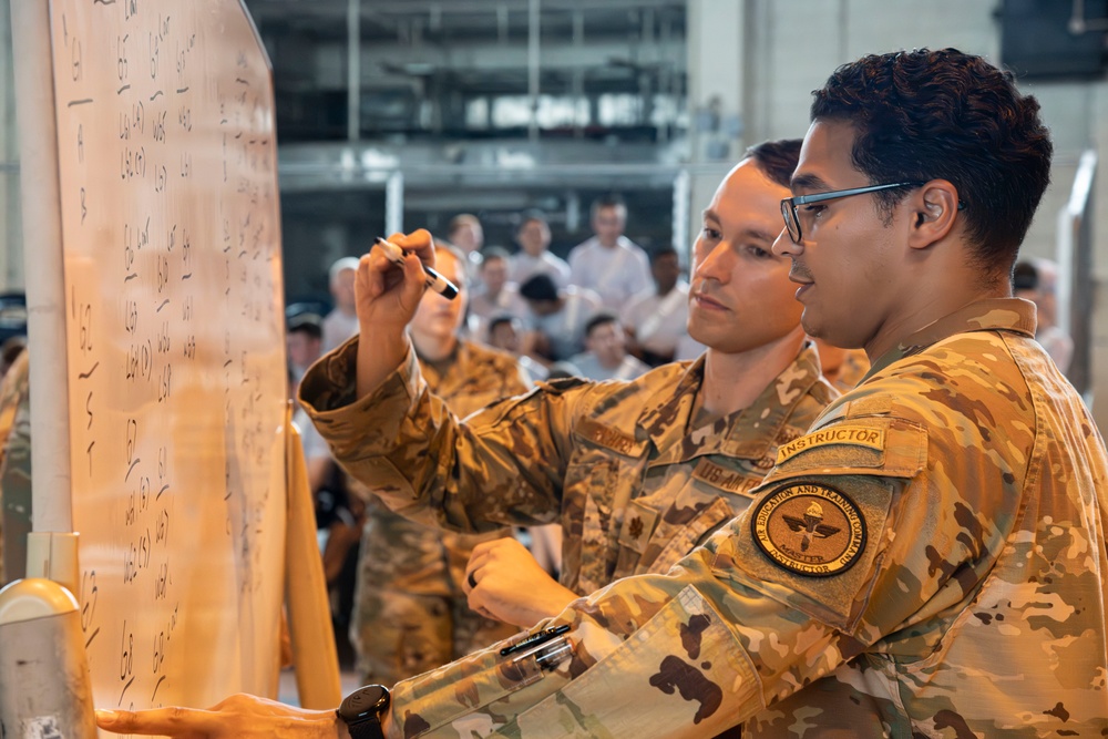 AFROTC Cadets practice combative skills